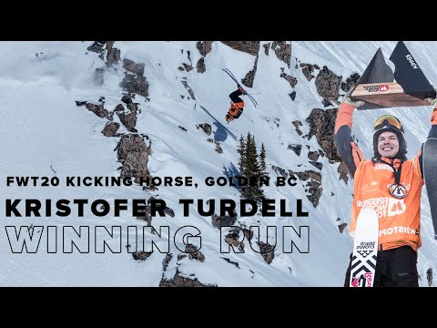 FWT20 Kicking Horse Golden BC | Kristofer Turdell Ski Men Winning Run