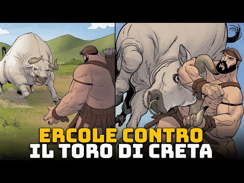 Hercules Confronts the Mighty Cretan Bull - Greek Mythology - The 12 Labors of Hercules #7