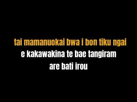 Tei Beru neiei kiribati karaoke