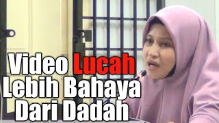 Download lagu Video Lucah Lebih Bahaya Dari Dadah : Ustazah Asma Harun mp3
