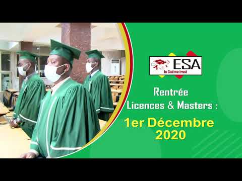 Rentrée LICENCES MASTERS 2020 2021