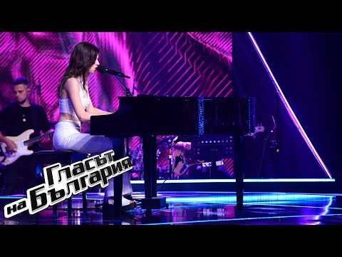 Denitsa Nikolova - “Because of you” | Blind Auditions | The voice of Bulgaria 2022