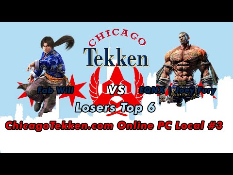 Fab Will v EQNX Joey Fury - Losers Top 6 - ChicagoTekken.com Online PC #3