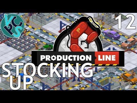 Stocking Up : Let's Play Production Line EP12 - Alpha 1.30 Manufacturing Tycoon Gameplay