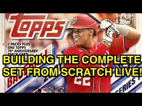 HOW TO BUILD A COMPLETE SET WITH 2021 TOPPS SERIES 1 FROM START TO FINISH!