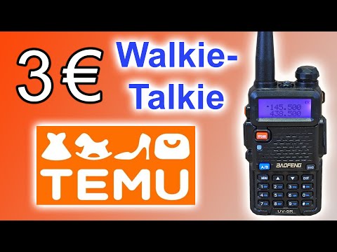 I'm testing TEMU's cheapest radio! 😂 Is it ridiculously good? BAOFENG UV-5R #temu #hamradio
