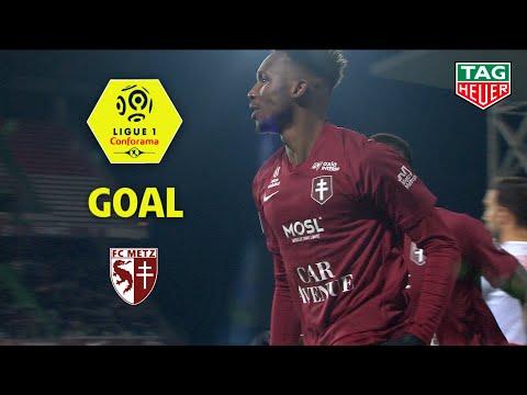 Goal Opa NGUETTE (7') / FC Metz - Nîmes Olympique (2-1) (FCM-NIMES) / 2019-20