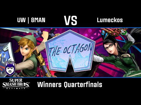 UW | 8MAN (Link) vs Lumeckos (Bayonetta) - Ultimate Winners Quarterfinals -  Octagon #103