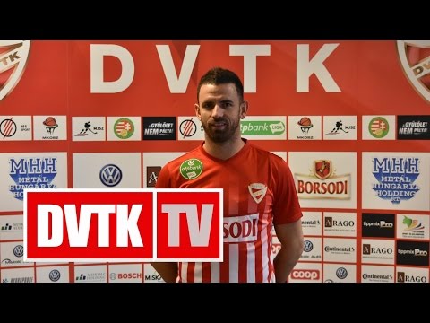 Busai Attila első diósgyőri interjúja | 2017. január 10. | DVTK TV