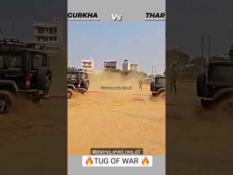 Thumbnail for Forse Gurkha vs Mahindra Thar DRAG RACE 🔥 by video, vide, Mahindra & Mahindra