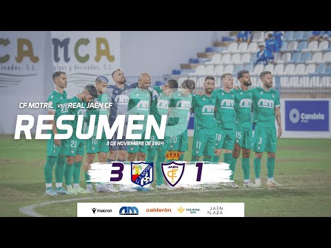 RESUMEN | J9 CF Motril 3 - 1 Real Jaén CF