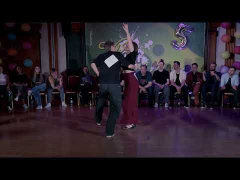 Tobias Gerwald & Reetta Koivuniemi - 5th place Advanced Jack&Jill Finals - Westie Spring Thing 2025