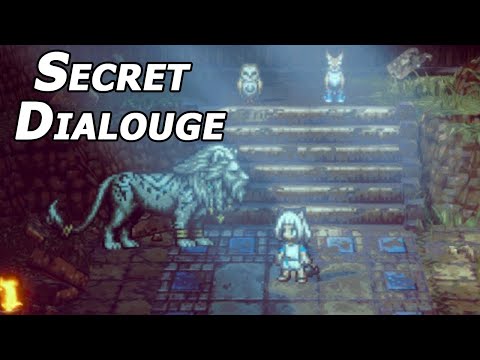 (MISSABLE DIALOUGE) Master Juvah Explains Why Ochette is Small - Octopath Traveler II