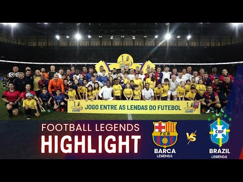 Rivaldo, Romario, Cafu, Ze Roberto, Saviola in old mode play football legends match in brazil #fyp