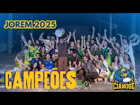 BATERIA CIANOSE - 1º LUGAR NO VIII JOREM (2025)