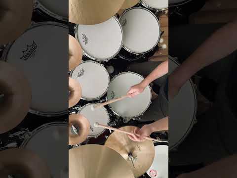 Rolling Drum Vignette | #improvisedmusic #paistecymbals #drummer #drumming