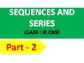 Class 11 Sequences And Series Fibonacci Seq And Nth Term Of Seq