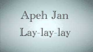 Apeh Jan-Lay lay lay