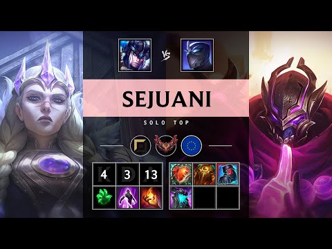 Sejuani Top vs Shen - EUW Grandmaster Patch 25.13
