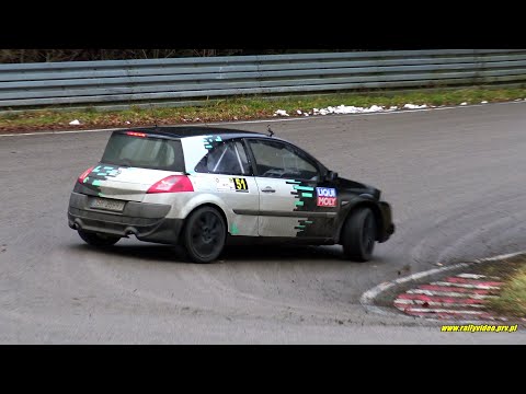 Kubaty Krystian - Renault Megane - SuperOES "SuperBarbórka 2020" Tor Kielce 12-12-2020