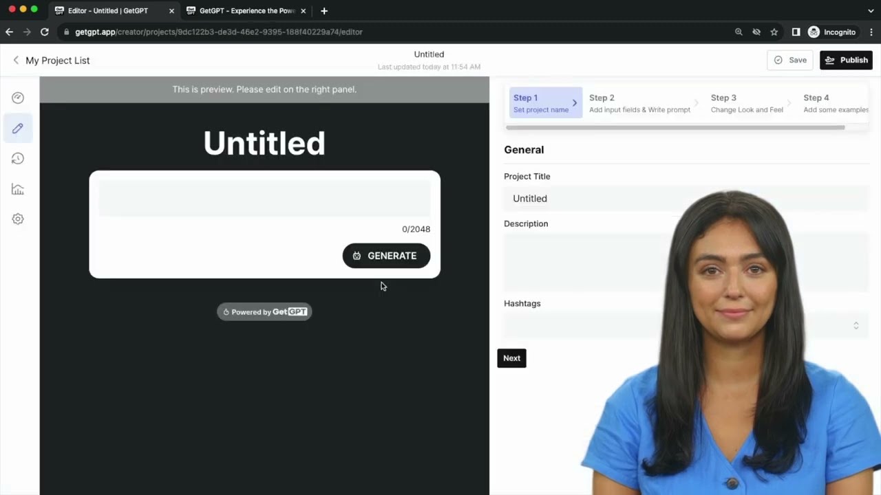 GetGPT demo video