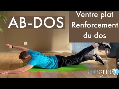 AB-DOS muscler vos abdominaux et votre dos sur une séance à la maison