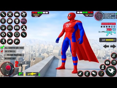 Speed Hero Flying Spider Hero | Gameplay