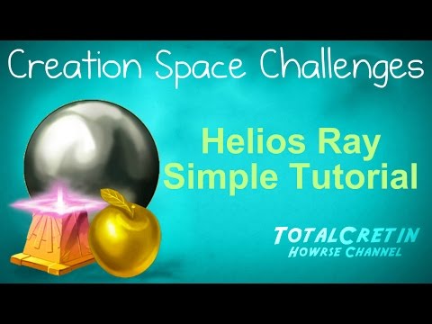 Helios Ray Simple Tutorial - (MyPaint) Creation Space Challenges