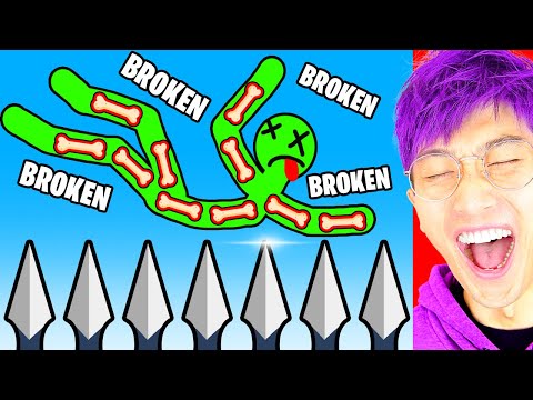 We Broke 999,999,9999 BONES In STICKMAN DISMOUNTING!? (BEST FALLS + FUNNY MOMENTS!)