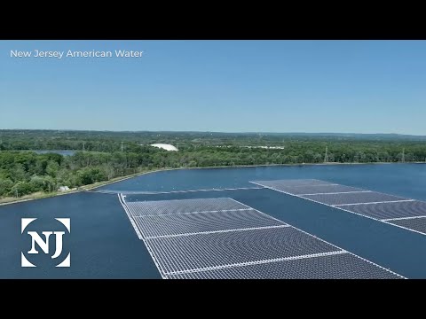 Short Hills reservoir has largest floating solar array in US