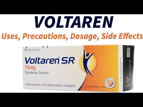 VOLTAREN TABLET (DİCLOFENAC) Uses, Precautions, Dosage, Side Effects