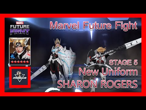 ( Sharon Rogers ) T3 New Uniform [ Light Sirius Armor ] WBL Stage 5 | Marvel Future Fight