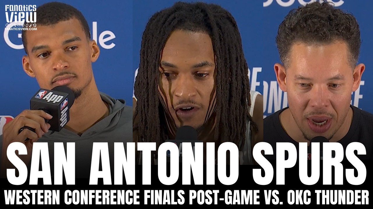 Victor Wembanyama & San Antonio Spurs Explain "Animosity" Towards OKC, Falling Down 2-1 in WCF