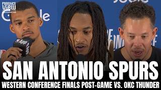 Victor Wembanyama & San Antonio Spurs Explain "Animosity" Towards OKC, Falling Down 2-1 in WCF