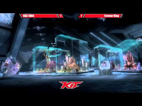 Injustice @ KIT15 - Forever King (Aquaman) vs GGA 16 Bit (Catwoman) [720p/60fps]