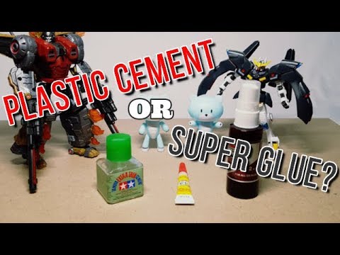 SHOKY BUILDER TIPS: Plastic Cement or Super Glue?