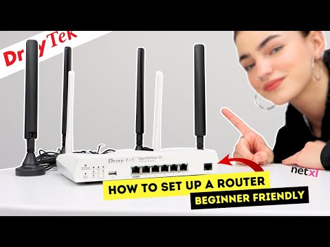 How to set up a router | With Draytek