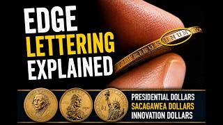 Dollar Coin Edge Lettering Explained For Beginner Coin Collectors #coincollectinghobby #dollarcoins