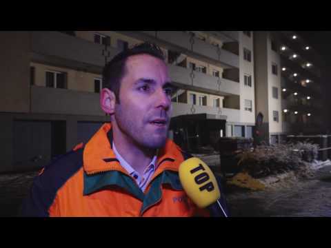 Einsturz eines Treppenhauses in Frauenfeld (TELE TOP)