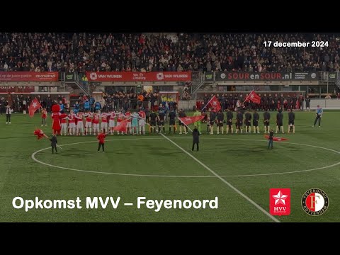 Opkomst MVV - Feyenoord  (17 december 2024) KNVB Beker