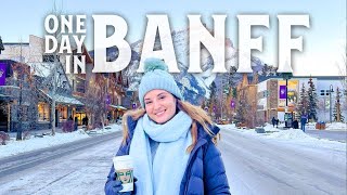 One Day in Banff | Gondola Views, Mountain Food & Our First Visit