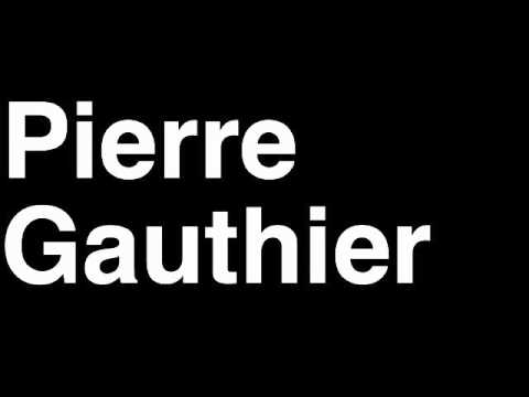 How to Pronounce Pierre Gauthier Montreal Canadiens NHL Hockey GM General Manager Interview Fired