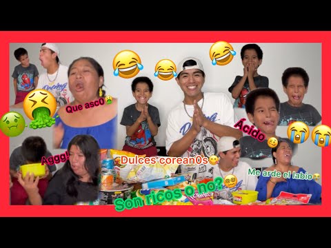 PROBANDO DULCES COREANOS CON JOEL🥴son fe0s?🤢o rikos?😋- Hardytineo