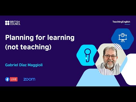 Planning for learning (not teaching)
