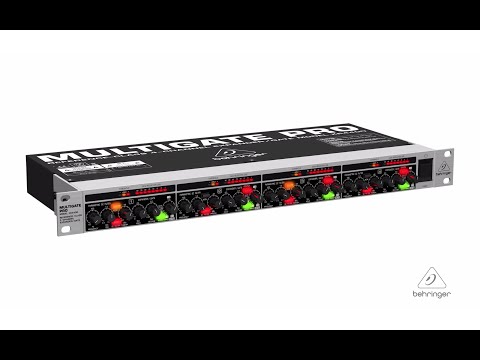 Обзор экспандера/гейта Behringer Multigate Pro XR4400