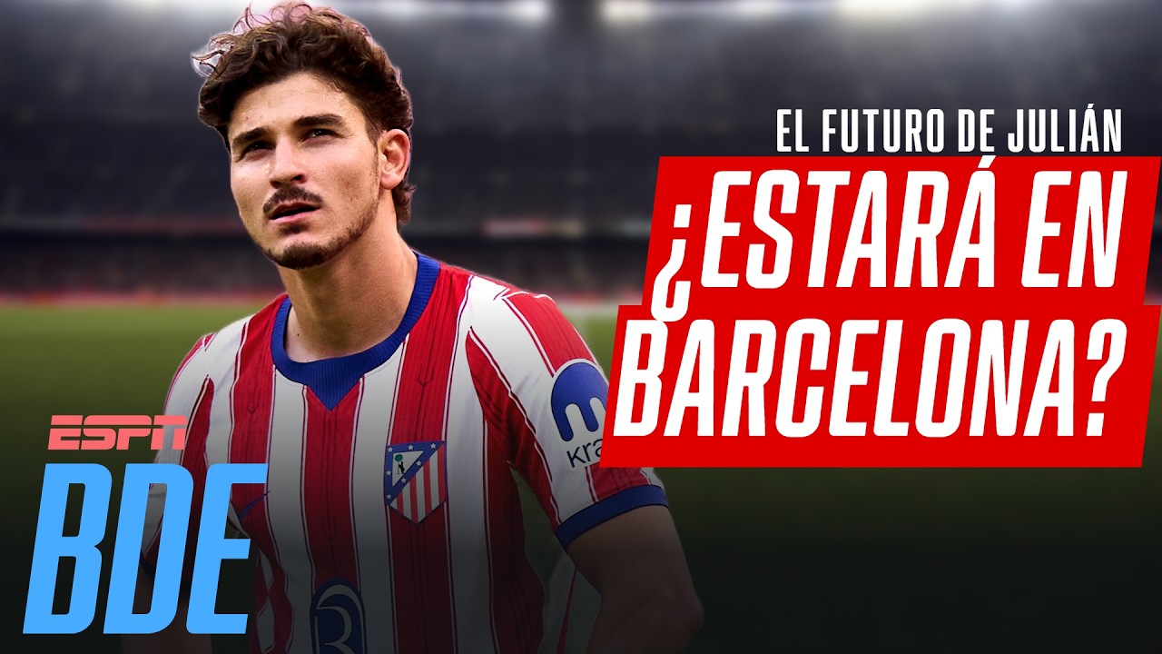 TRAS EL REPUDIO EN EL METROPOLITANO, ¿JULIÁN ÁLVAREZ PODRÍA IRSE AL BARCELONA FINALMENTE?