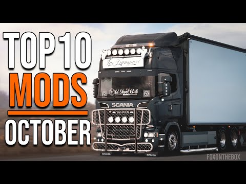 TOP 10 ETS2 1.42 MODS - OCTOBER 2021 | Euro Truck Simulator 2 Mods