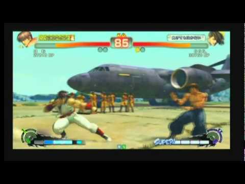SSF4 AE: hamu (Guy) vs 666 (Yang)