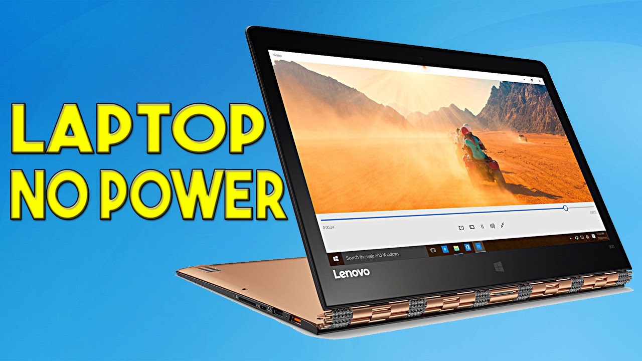 Laptop No Power - Troubleshoot Only - Lenovo Yoga 900-13ISK