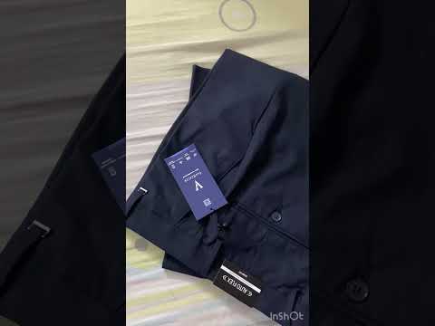 Le Reve Men Formal Trouser Black